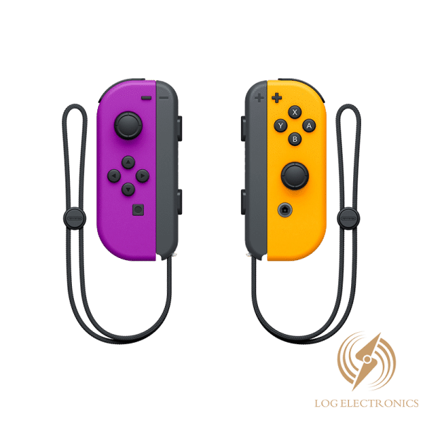 Nintendo Switch Joy-Con Controller Purple Orange Riyadh