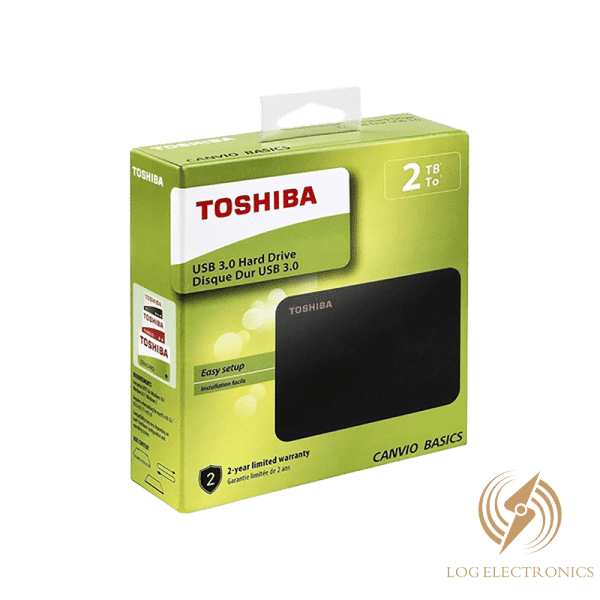 Toshiba Canvio 2TB Portable External Hard Drive Riyadh