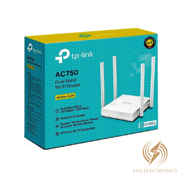 TP-Link Archer C24 | AC750 Dual-Band Wi-Fi Router Saudi Arabia