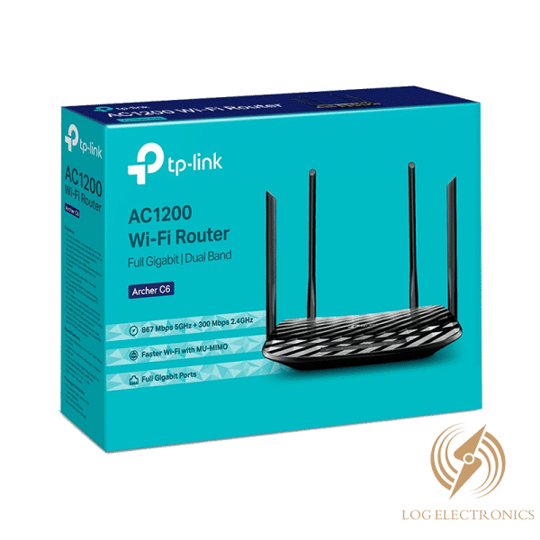 TP-Link Archer C6 AC1200 Wireless Dual Band Router Saudi Arabia