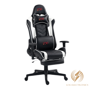 LOG Gaming Chair 2024 Model White KSA