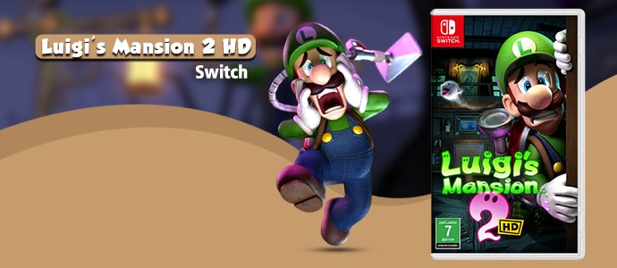 Luigis Mansion 2 HD Switch KSA